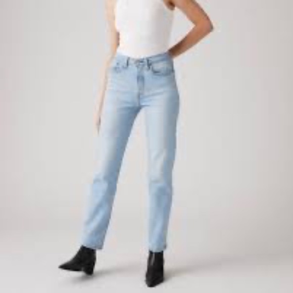 Levi's Denim - Levi’s with Premium Big E Straight Jeans Women’s Size 24x30